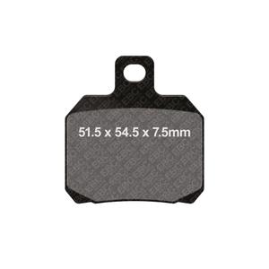 Brzdové destičky EBC