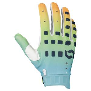 Guanti da motocross SCOTT PODIUM PRO blu-arancio