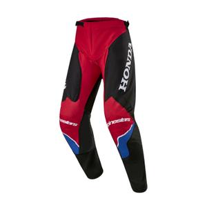 Pantaloni da motocross Alpinestars Racer Iconic Honda Collezione Rosso-Nero-Blu-Bianco