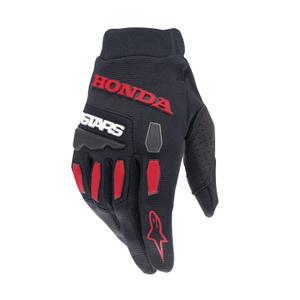 Guanti da motocross Alpinestars Full Bore Honda Collection Nero-Rosso