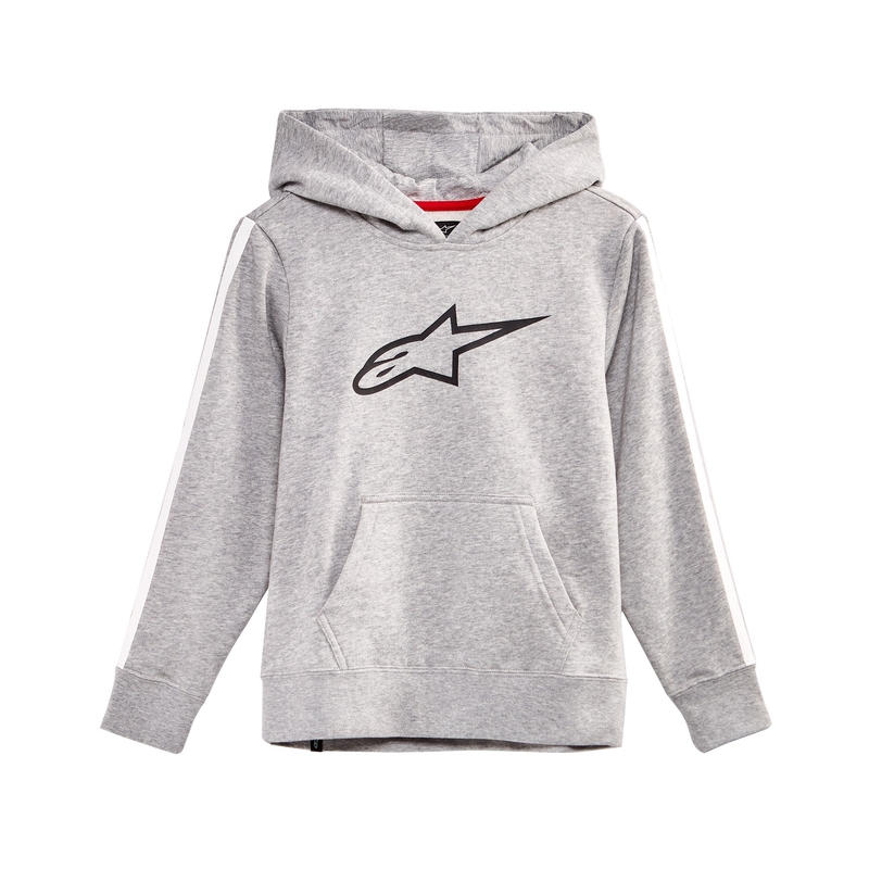 Alpinestars Kids Racey Hoodie grigio e rosso