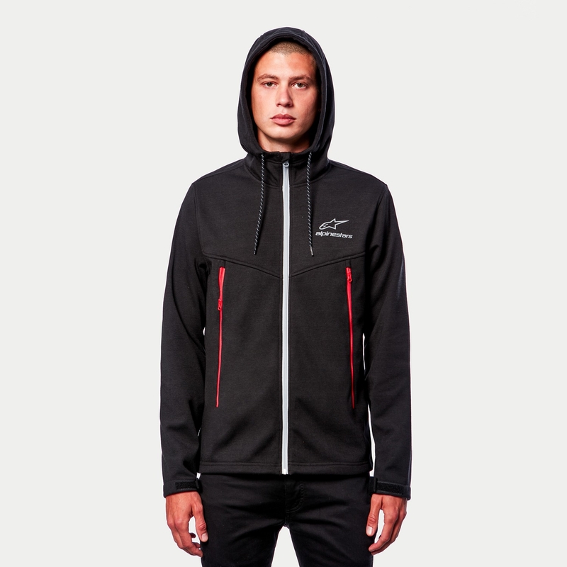 Giacca Alpinestars Gorge nera e rossa