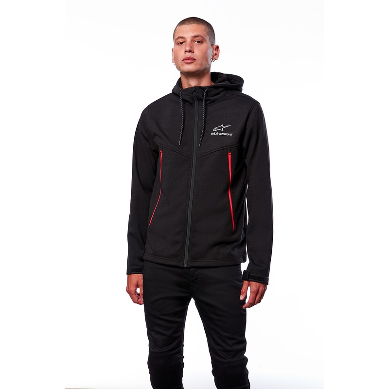 Giacca Alpinestars Gorge nera e rossa