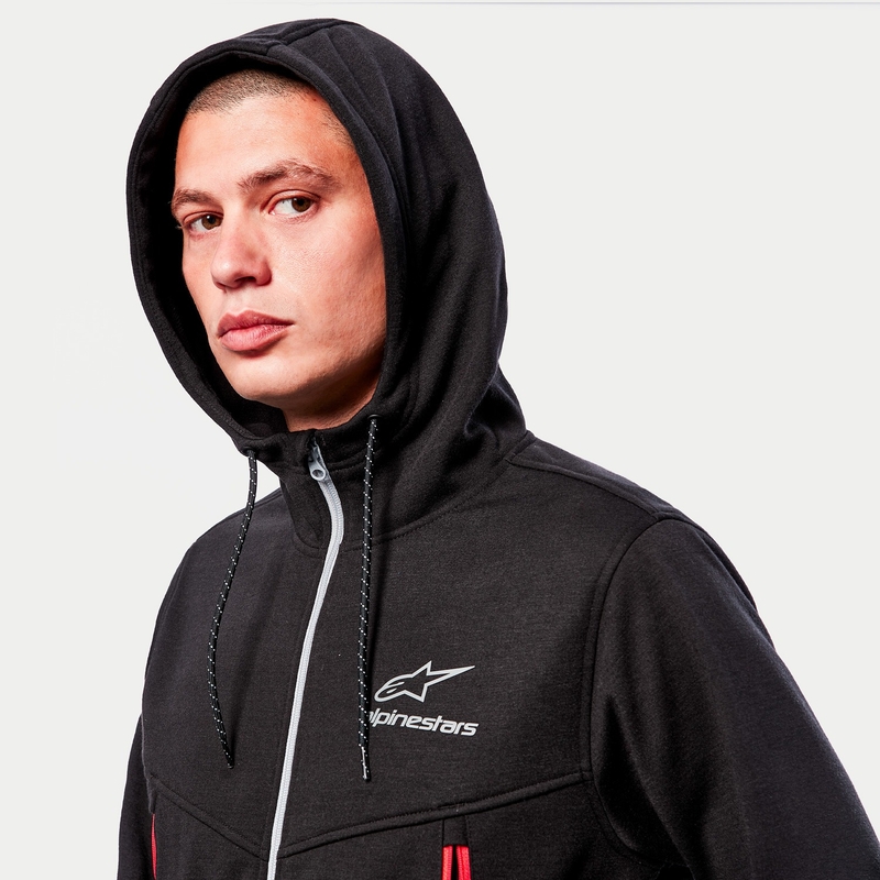 Giacca Alpinestars Gorge nera e rossa