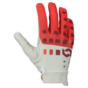 Guanti da motocross SCOTT PODIUM PRO rosso-grigio