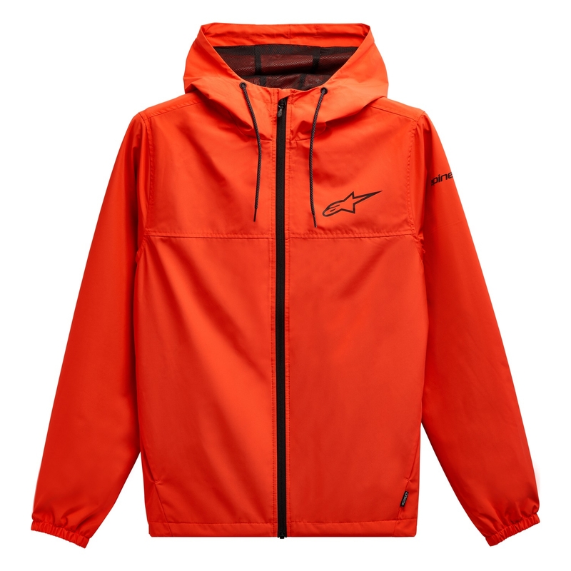 Alpinestars Treq Giacca a vento rosso fluo-nero