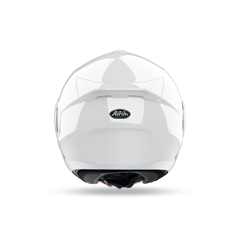 Casco flip-up Airoh Specktre Color bianco lucido