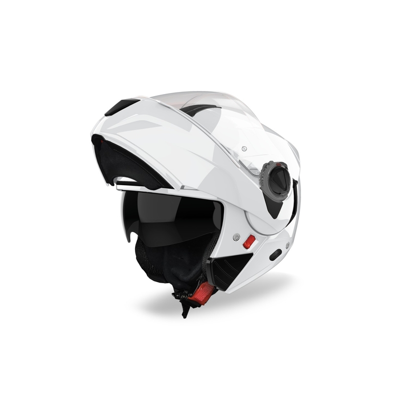 Casco flip-up Airoh Specktre Color bianco lucido