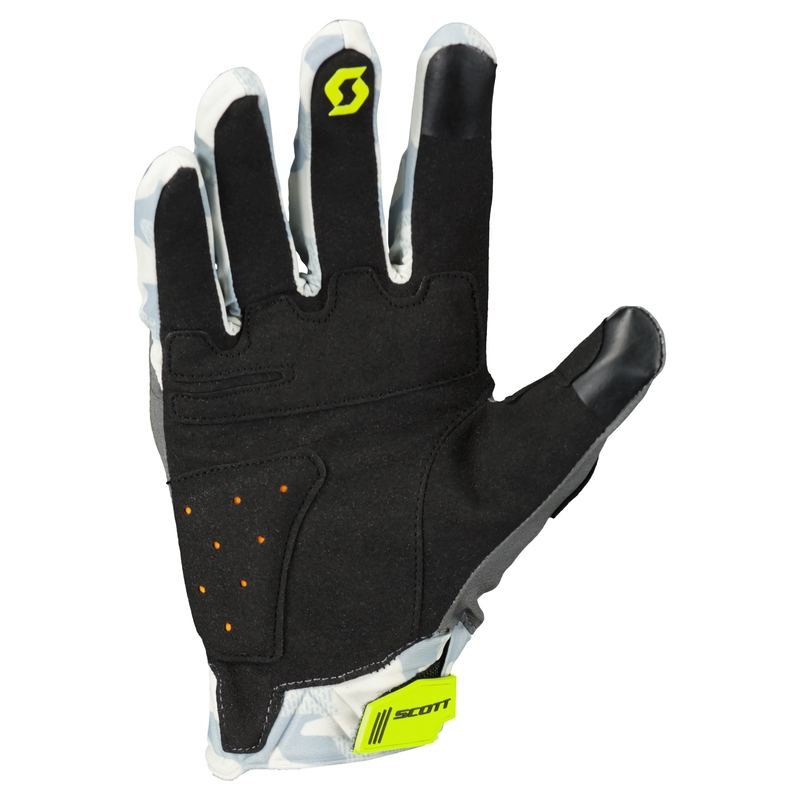 Guanti da moto SCOTT X-PLORE D3O grigio-giallo