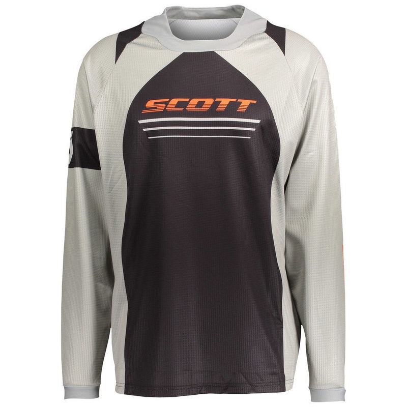 Maglia da motocross SCOTT 350 X-PLORE grigio-nero