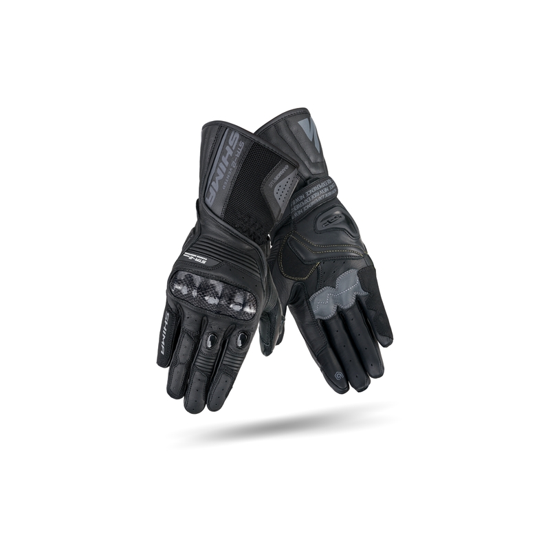 Guanti da moto Shima STR-2 Vent neri