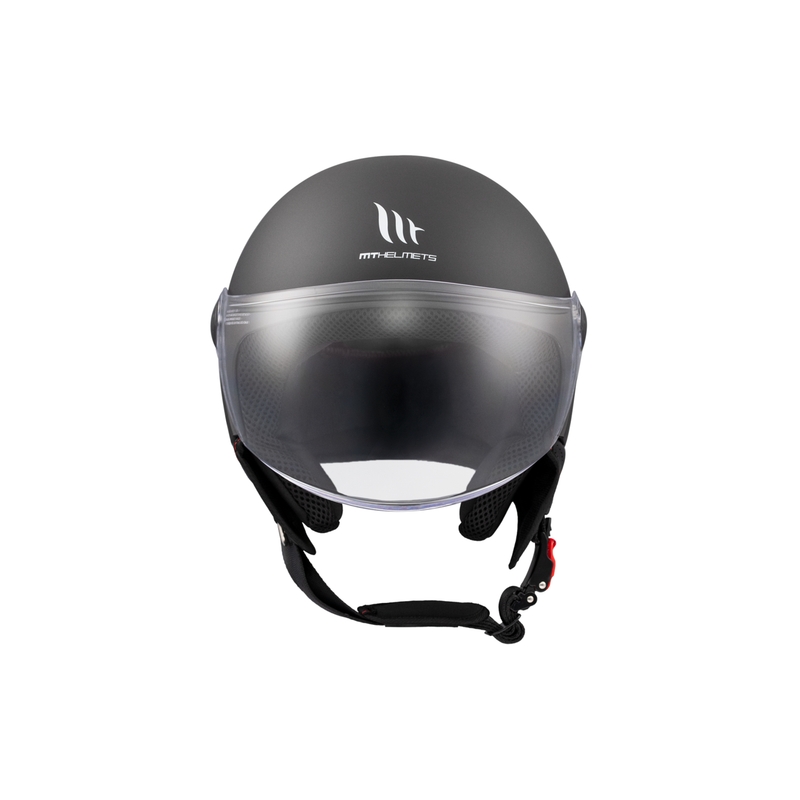Casco moto aperto MT Street S nero opaco