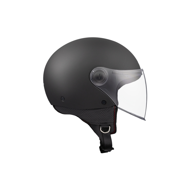 Casco moto aperto MT Street S nero opaco