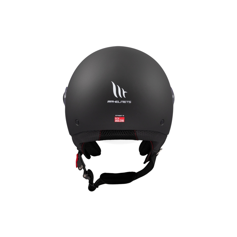 Casco moto aperto MT Street S nero opaco