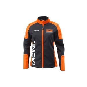 Giacca softshell da donna KTM Team nero-arancio