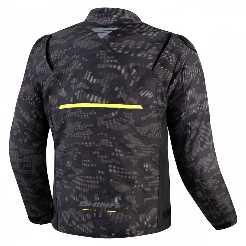 Giacca da moto Shima Drift camo-nero