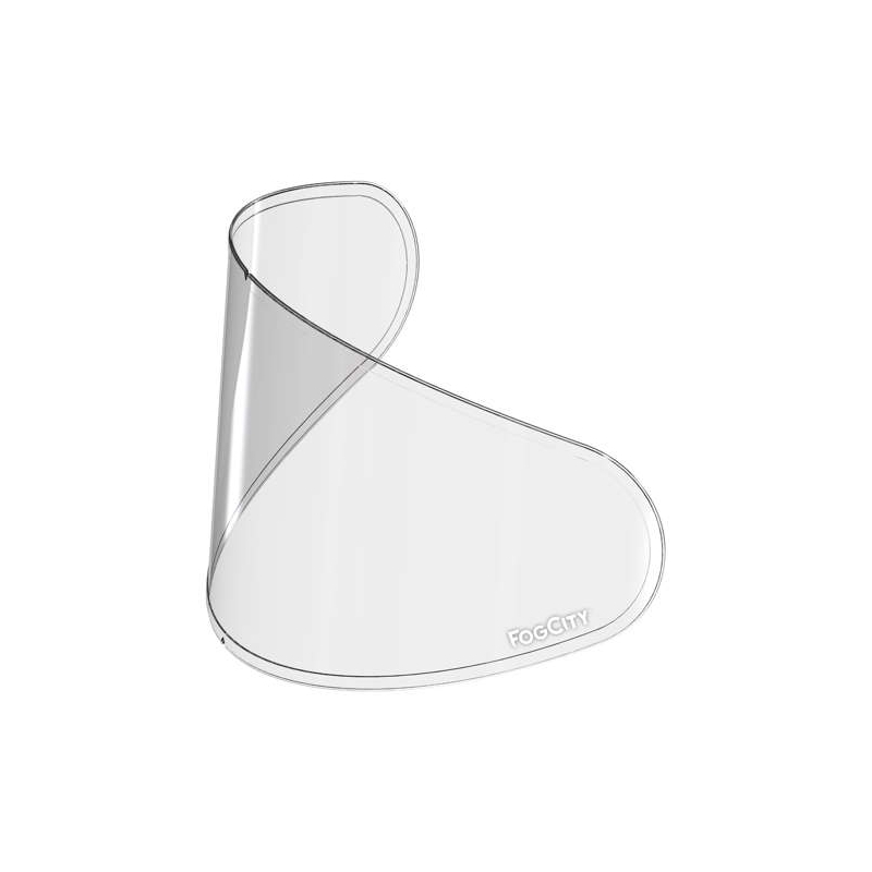 Pellicola antiappannamento universale per caschi integrali FogCity Easy Fullface Small