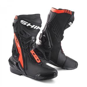 Stivali da moto Shima VRX-3 nero-rosso