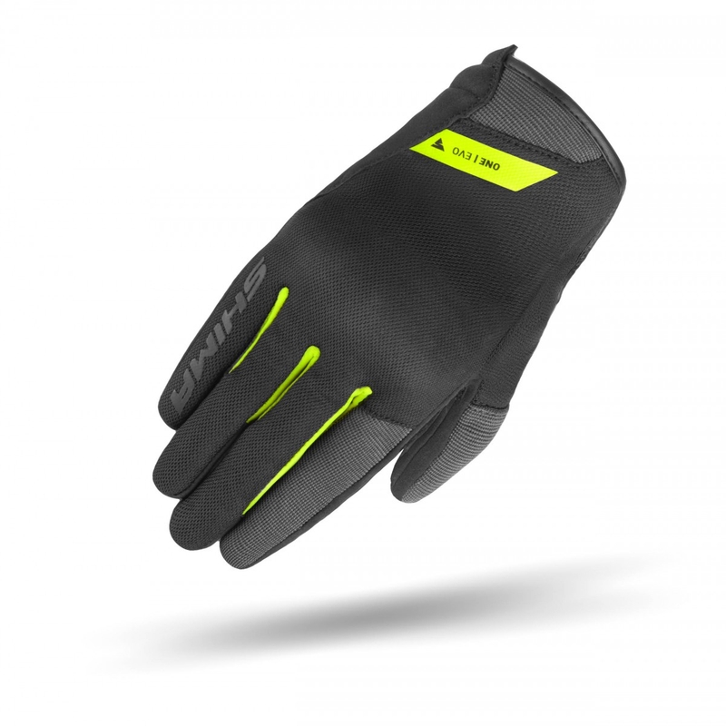 Guanti da moto Shima One EVO giallo fluo-nero