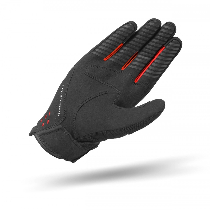 Guanti da moto Shima One EVO nero-rosso