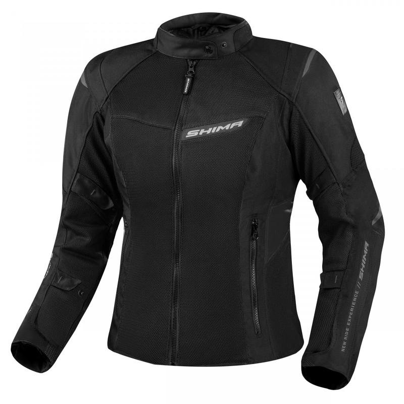 Giacca da moto Shima Rush Vent 2.0 Donna Nero