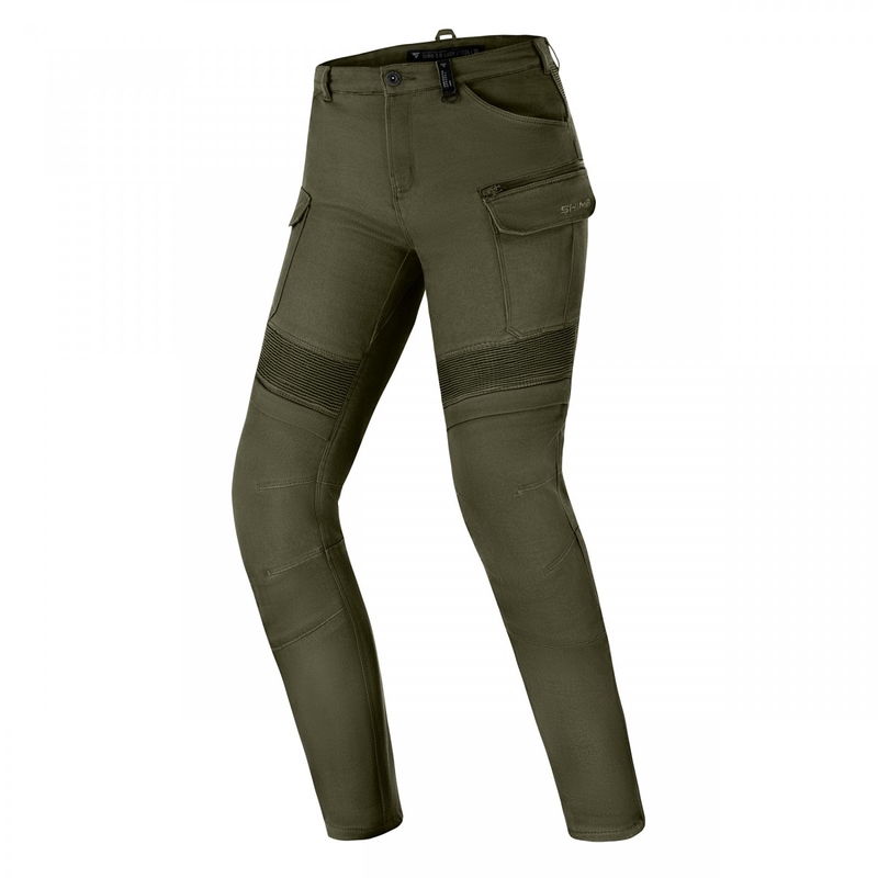 Shima Giro 3.0 Pantaloni da moto estesi da donna Khaki