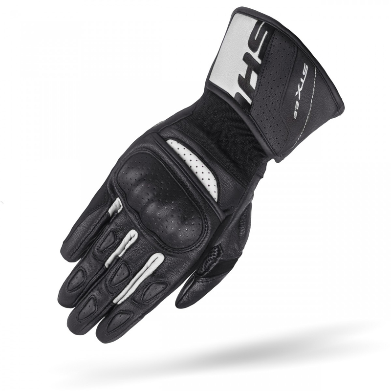 Guanti da moto Shima STX 2.0 bianco e nero