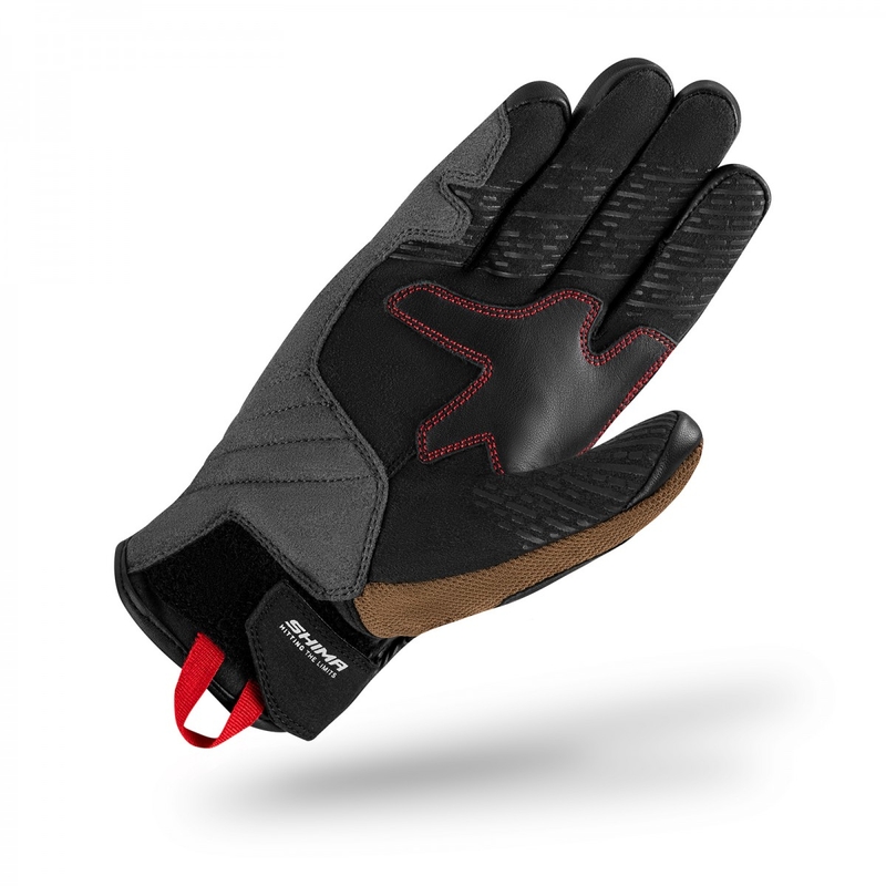 Guanti da moto Shima Blaze 2.0 nero-marrone