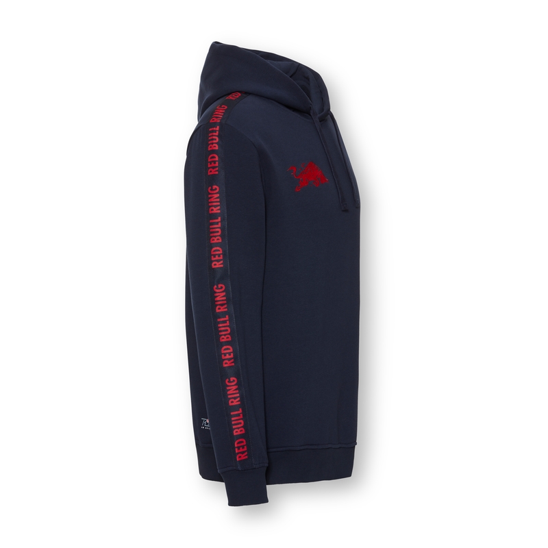 Felpa con cappuccio Red Bull Pit Lane blu scuro