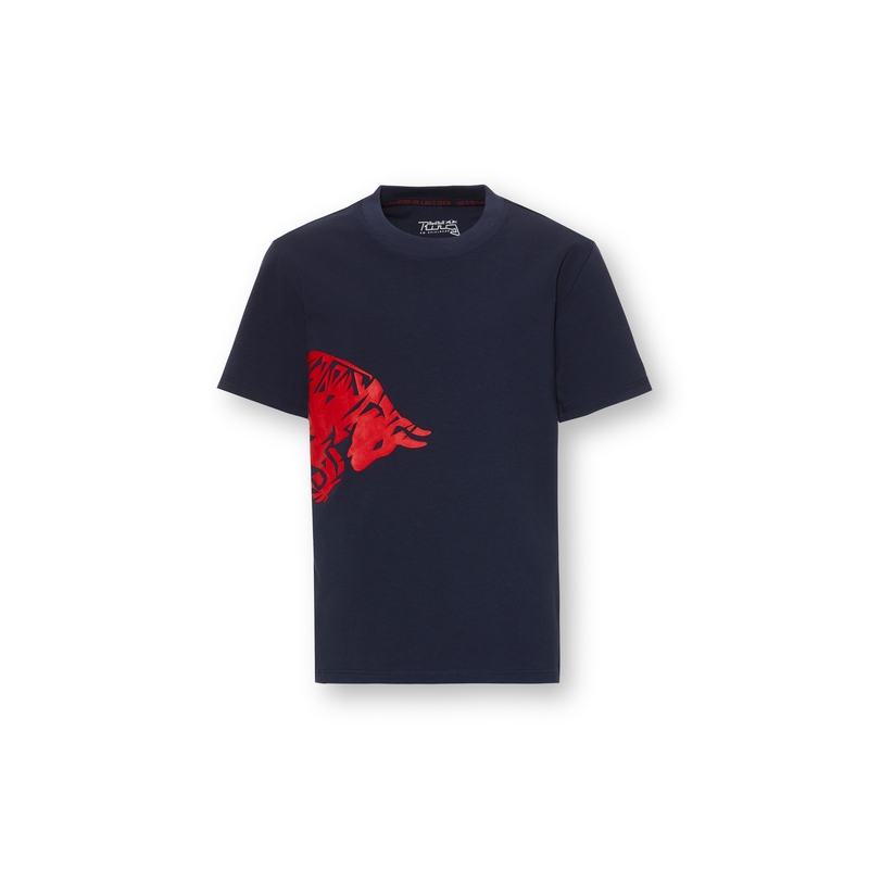 Maglietta da bambino Red Bull Adrenaline blu-rosso