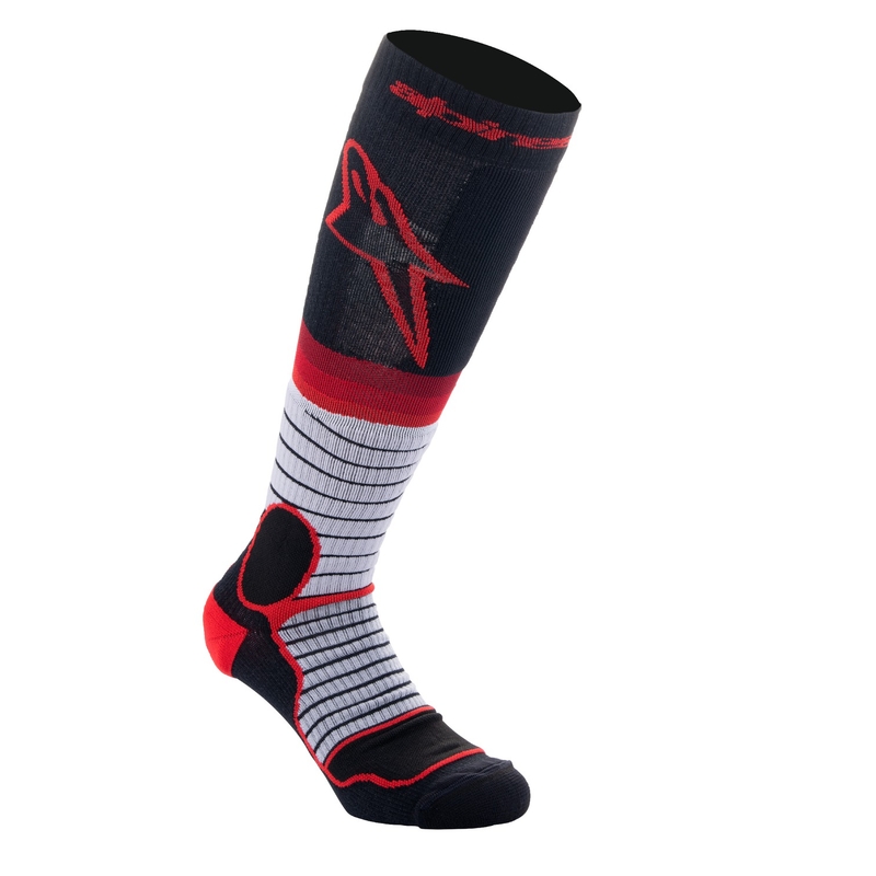Calzini Alpinestars MX PRO nero-rosso-grigio