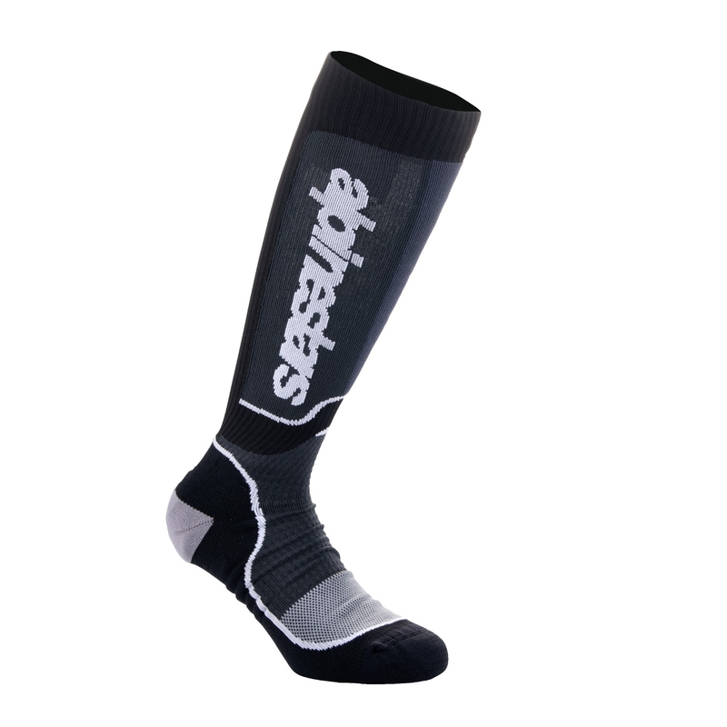 Calzini Alpinestars MX Plus Kids Nero-Bianco