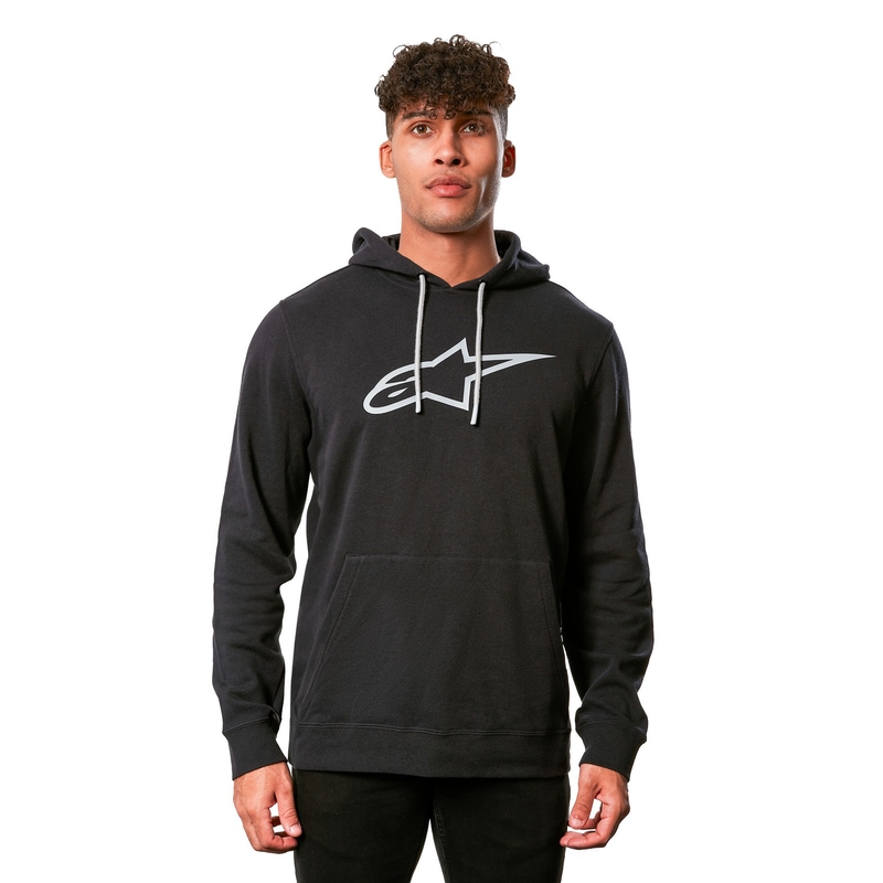 Alpinestars Ageless 2 Felpa con cappuccio grigio e nero