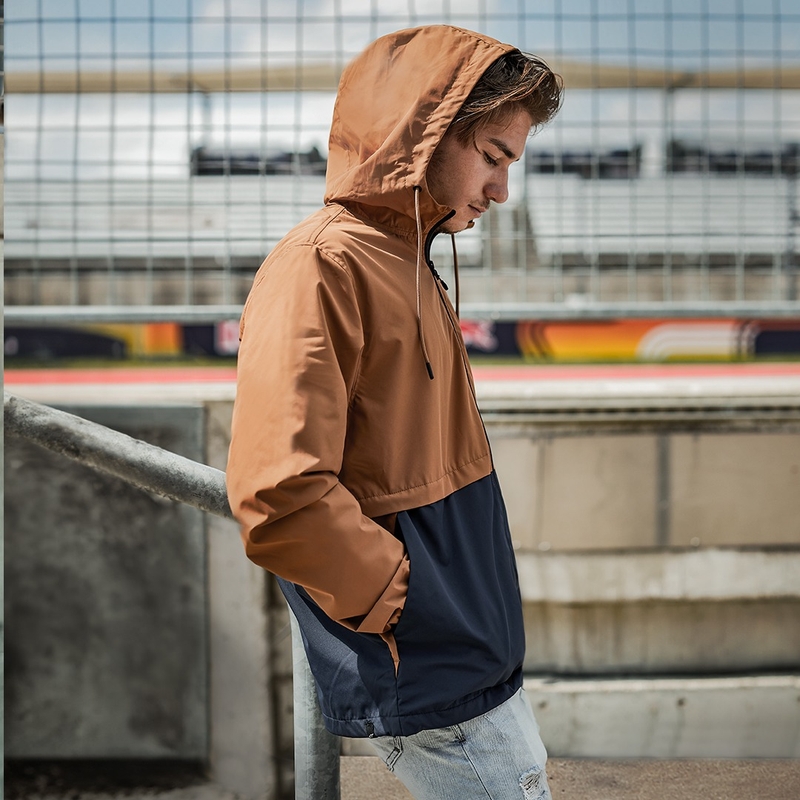 Alpinestars Avid Wind Jacket marrone-blu scuro