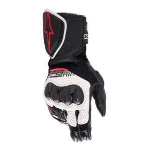 Guanti moto Alpinestars SP-8 Air 2024 bianco-nero-rosso