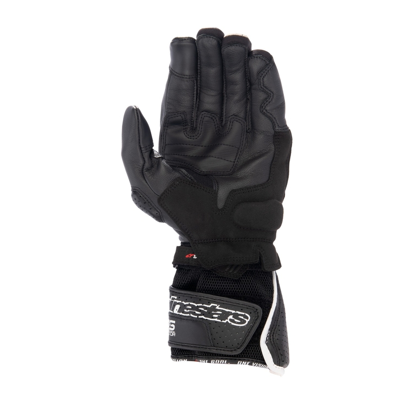 Guanti da moto Alpinestars SP-8 Air bianco-nero-rosso