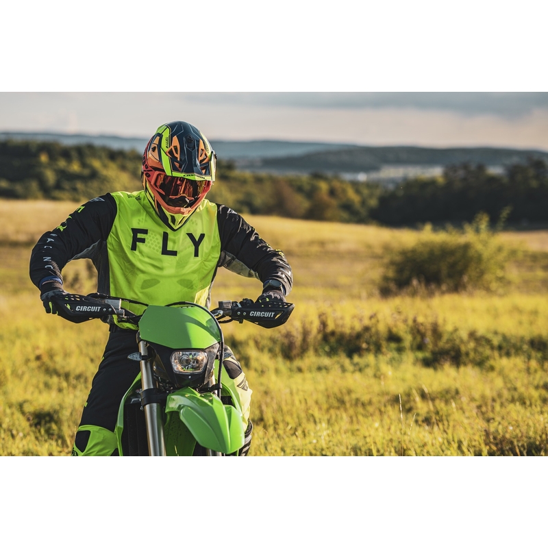 Casco da motocross Cassida Cross Pro 2 Contra fluo giallo-arancio-blu