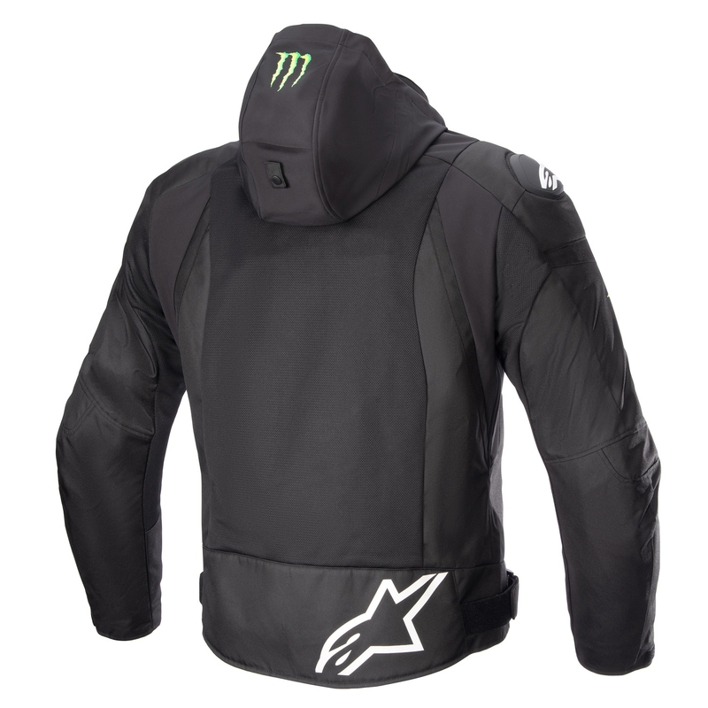 Alpinestars Zaca Air Monster FQ20 Giacca moto nero-rosso-blu-bianco-verde