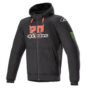 Alpinestars Chrome Ignition Monster FQ20 Giacca moto nero-rosso-bianco-verde