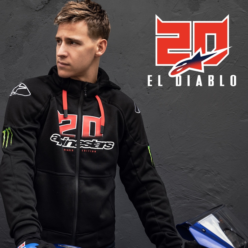 Alpinestars Chrome Ignition Monster FQ20 Giacca moto nero-rosso-bianco-verde