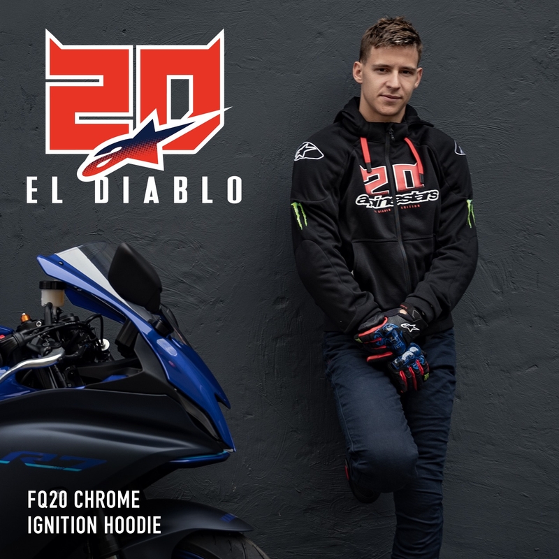 Alpinestars Chrome Ignition Monster FQ20 Giacca moto nero-rosso-bianco-verde