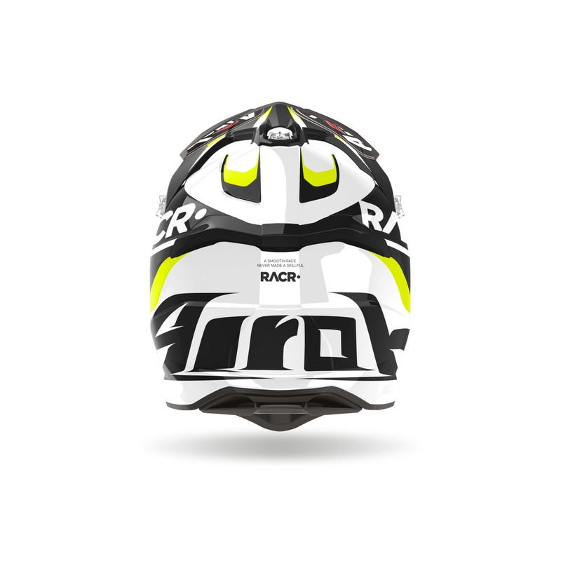 Casco da motocross Airoh Strycker Racr 2024 lucido Saldi
