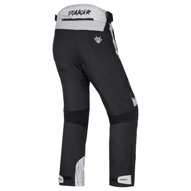 Pantaloni moto RSA Dakar 2 nero-grigio