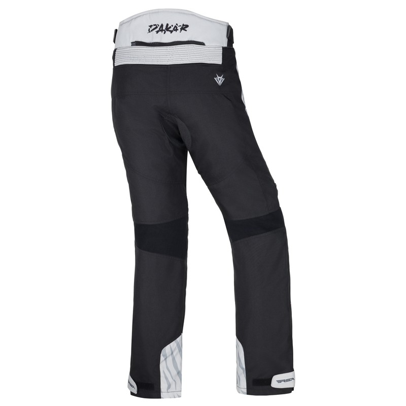 Pantaloni moto da donna RSA Dakar 2 nero-grigio