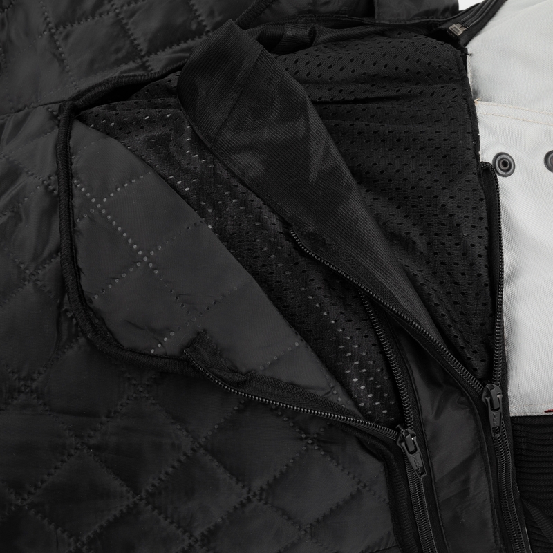 Pantaloni moto da donna RSA Dakar 2 nero-grigio