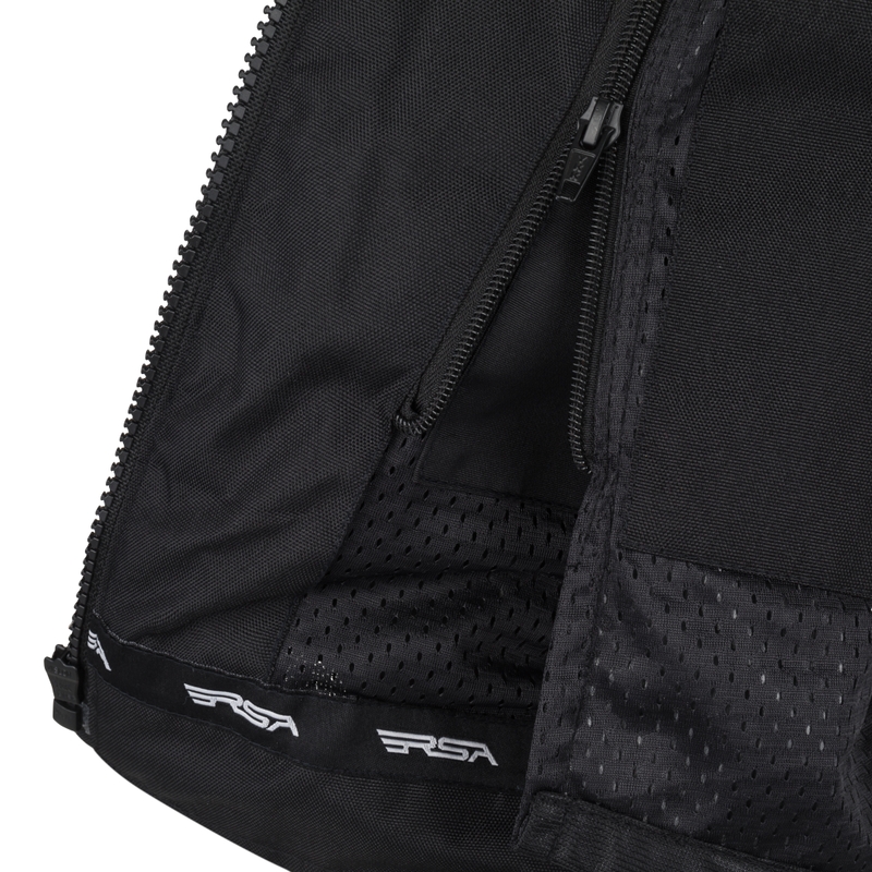 Giacca da moto da donna RSA Runway nera