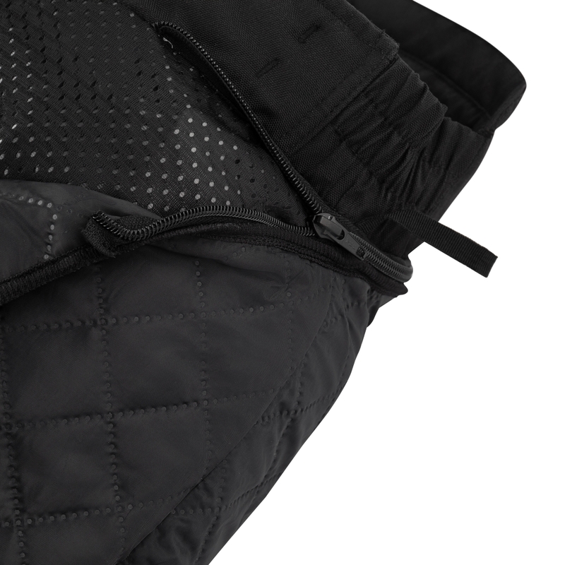 Pantaloni moto RSA Wasp nero-bianco-giallo fluo