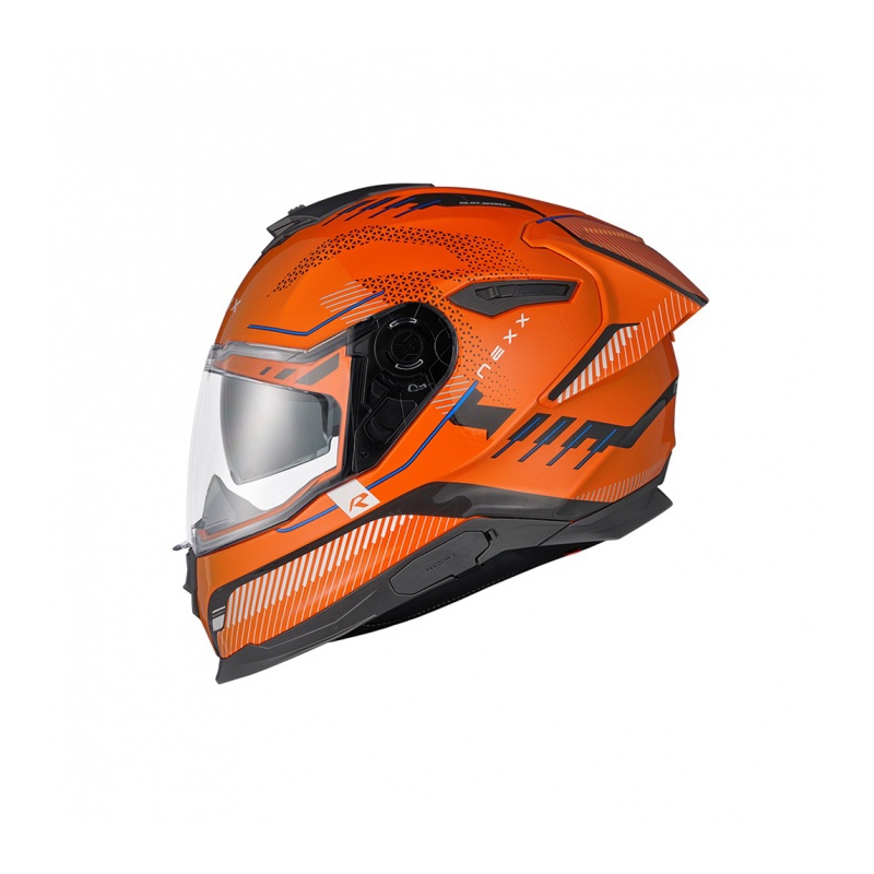 Casco moto integrale Nexx Y.100R Baron arancione Saldi