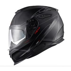 Casco moto integrale Nexx Y.100 B-SIDE nero-grigio