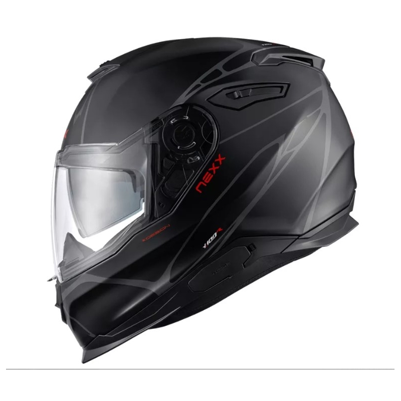 Casco moto integrale Nexx Y.100 B-SIDE nero-grigio Saldi